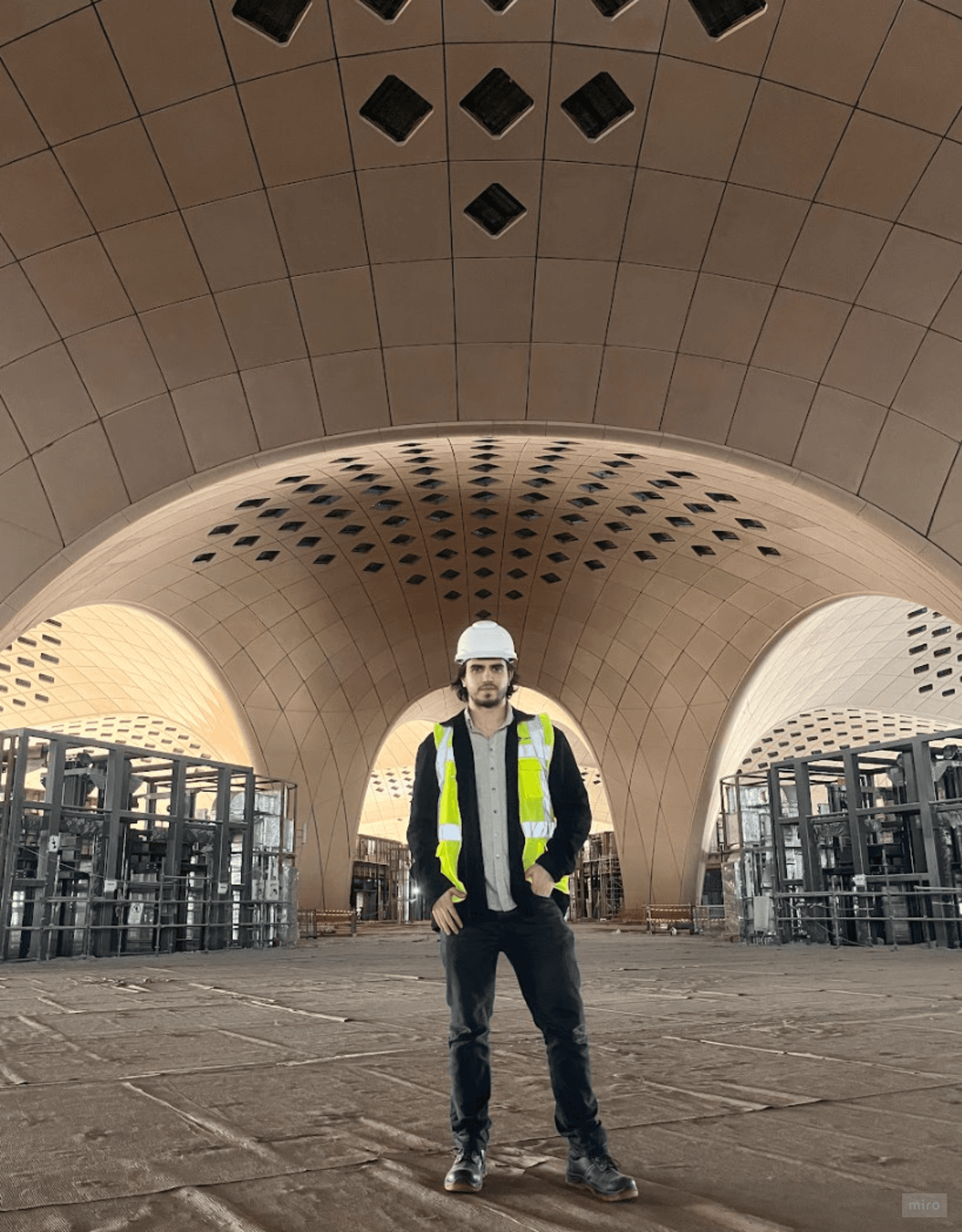 Kuwait International Airport — interior site view